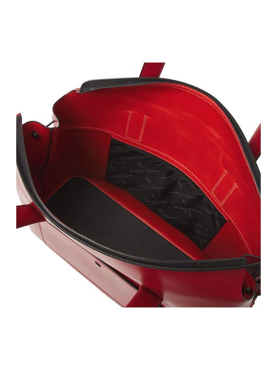 Castelijn & Beerens Dama Noor skuldertaske i læder 43 cm med rum til bærbar computer