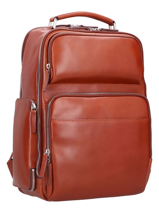 Leonhard Heyden Cambridge rygsæk læder 42 cm rum til bærbar computer Leonhard Heyden Cambridge rygsæk læder 42 cm rum til bærbar computer