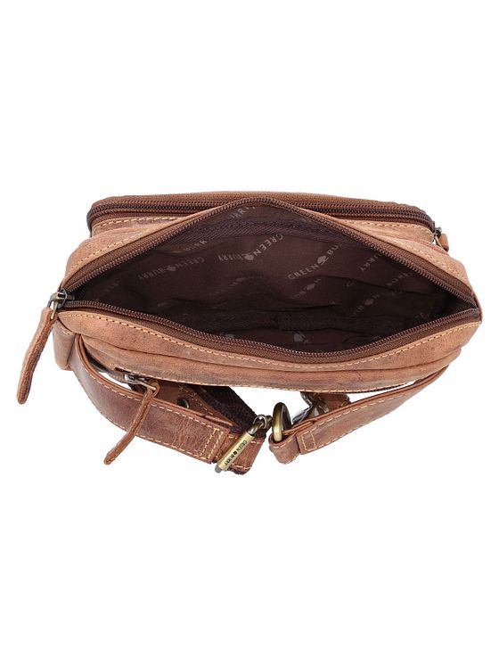 Greenburry Vintage bæltetaske i læder 20 cm Greenburry Vintage bæltetaske i læder 20 cm