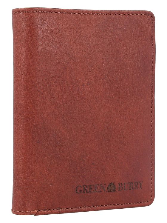 Greenburry Vintage pung i vasket læder 10 cm Greenburry Vintage pung i vasket læder 10 cm