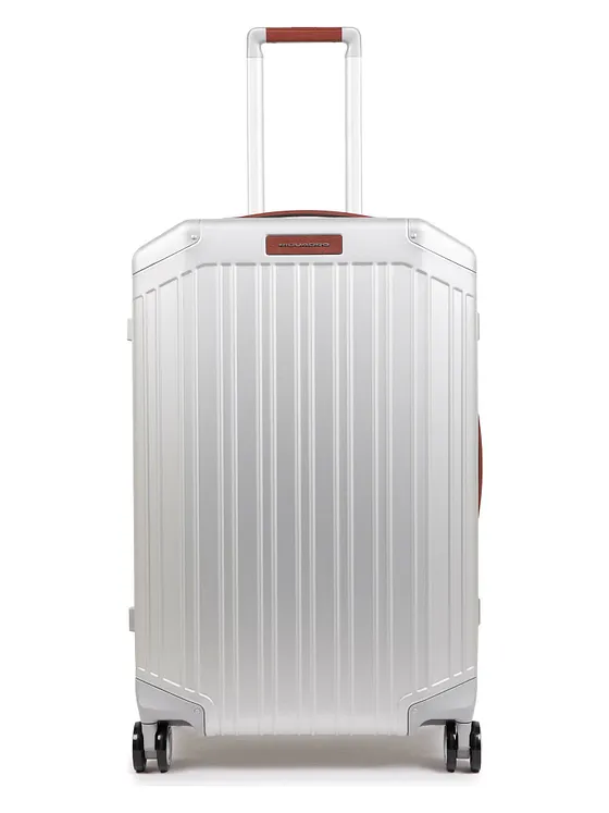 Piquadro Trolley de aluminio con 4 ruedas, 69 cm Piquadro Trolley de aluminio con 4 ruedas, 69 cm