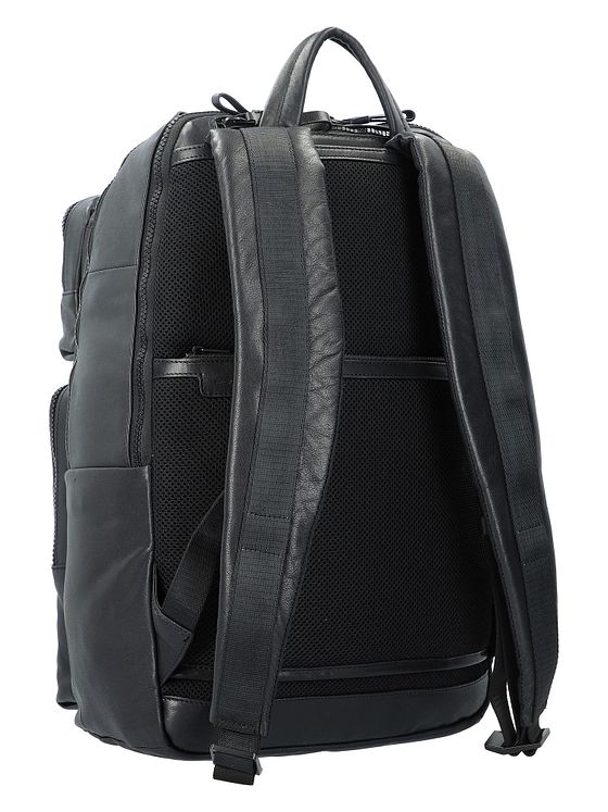 Piquadro Harper-rygsæk i læder med 48 cm rum til bærbar computer Piquadro Harper-rygsæk i læder med 48 cm rum til bærbar computer