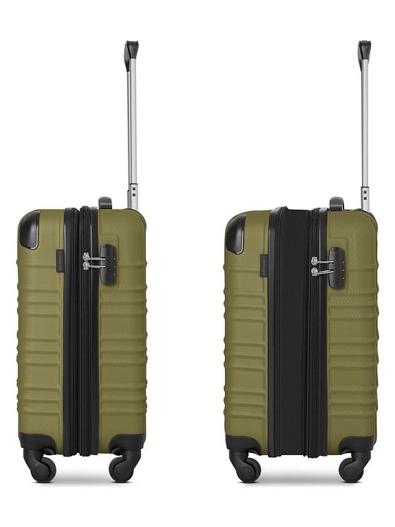 Wenger Amplar Evo 4 hjul Kabinetrolley S 53 cm med strækfold Wenger Amplar Evo 4 hjul Kabinetrolley S 53 cm med strækfold