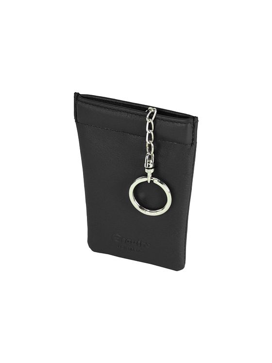 Esquire Kožené pouzdro na klíče s logem 8 cm