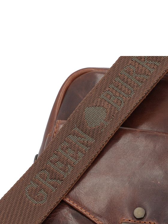 Greenburry Rugged Skuldertaske Læder 19 cm