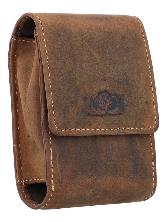Greenburry Vintage cigaretetui i læder 7,5 cm