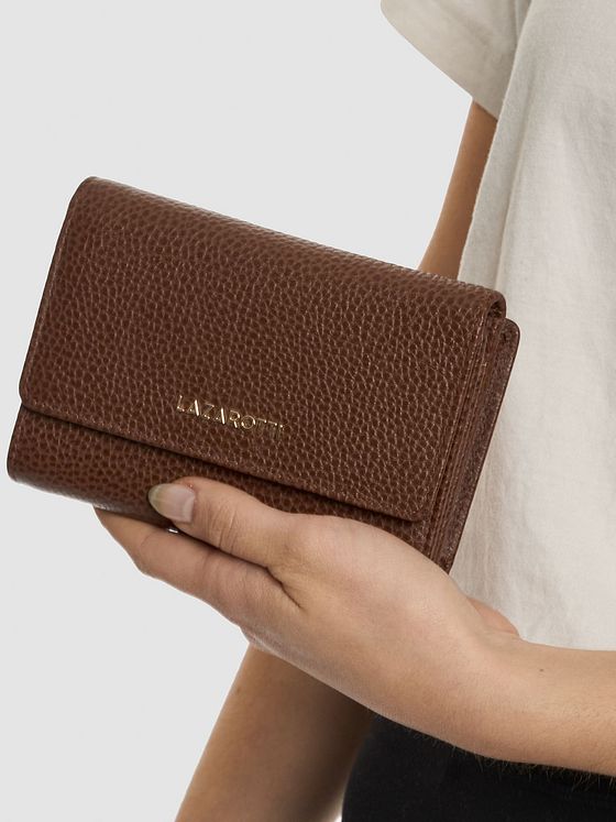 Lazarotti Bologna Leather Pung Læder 14 cm