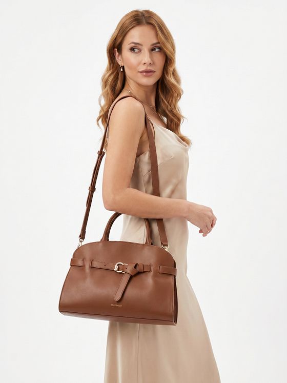 Coccinelle Sabine Bolso Piel natural 34 cm