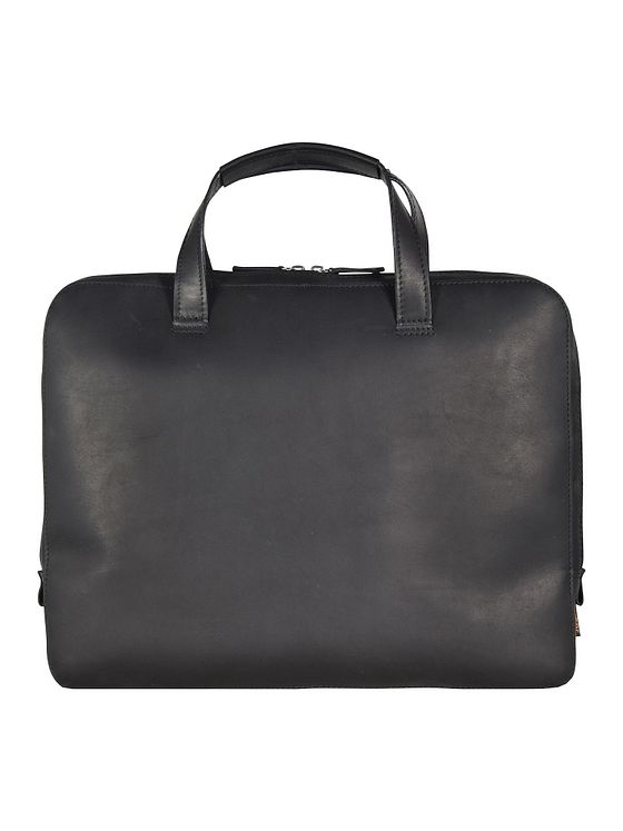 Jost Kožená aktovka Futura 38 cm s přihrádkou na notebook