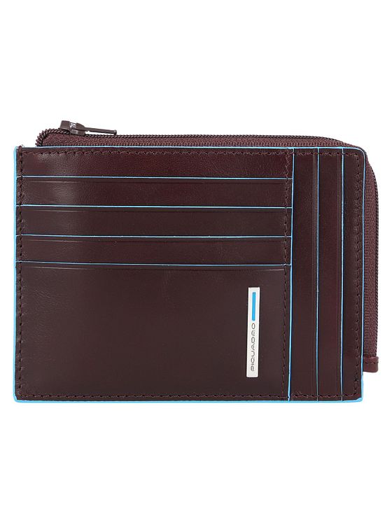 Piquadro Blå firkantet kreditkortholder RFID-læder 12 cm Piquadro Blå firkantet kreditkortholder RFID-læder 12 cm