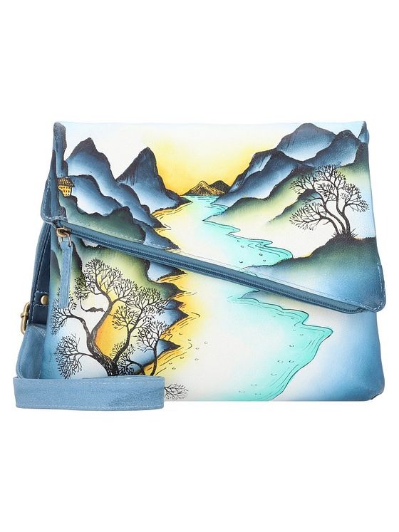 Greenland Nature Art+Craft skuldertaske i læder 28 cm