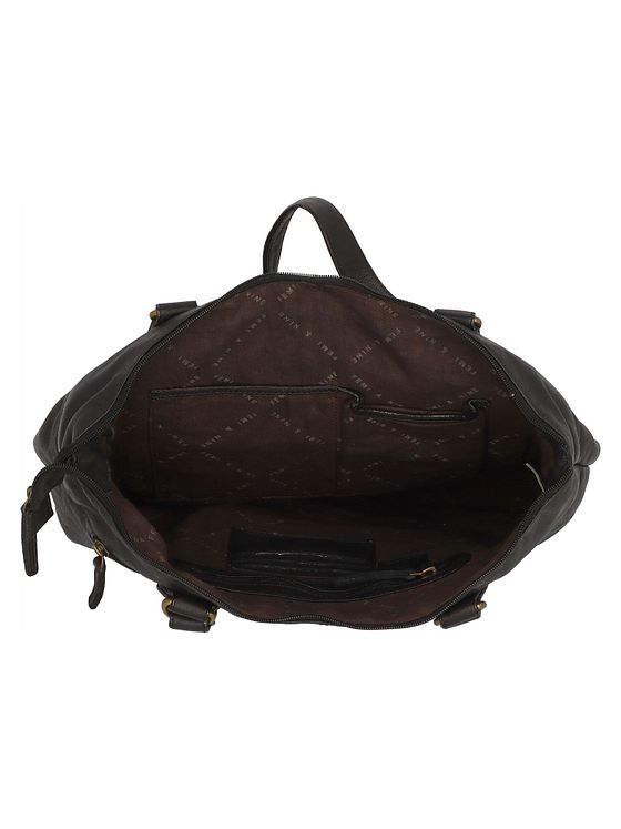 Greenland Nature Femi & Nine-skuldertaske i læder 35 cm