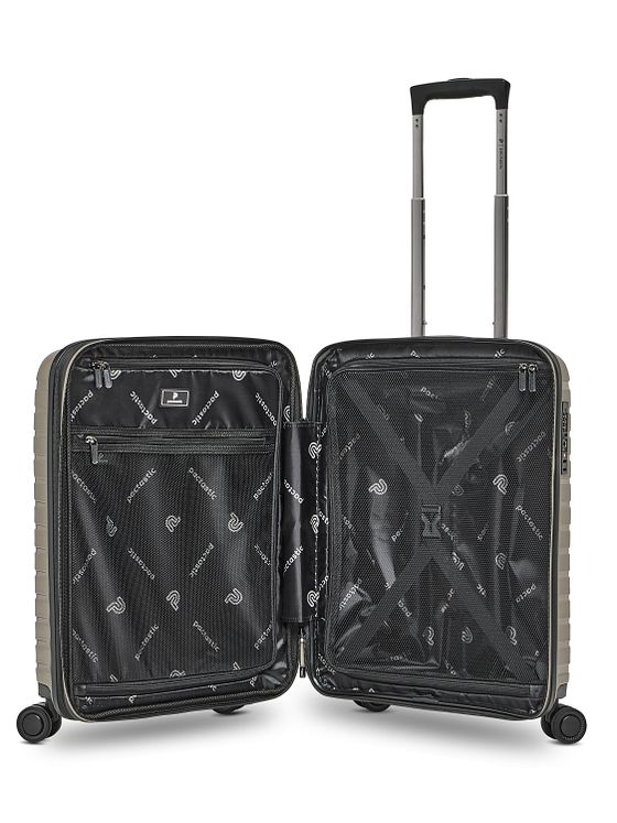 Pactastic Collection 04 THE CABIN + 4 kolečka Kabinkový kufr S 55 cm s roztažitelným záhybem