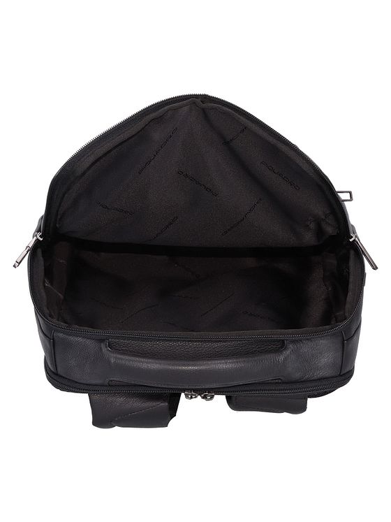 Piquadro Akron-rygsæk 43 cm med rum til bærbar computer