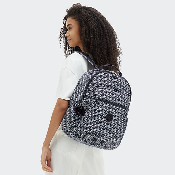 Kipling Basic Prt Seoul Daypack 44 cm Laptoprum