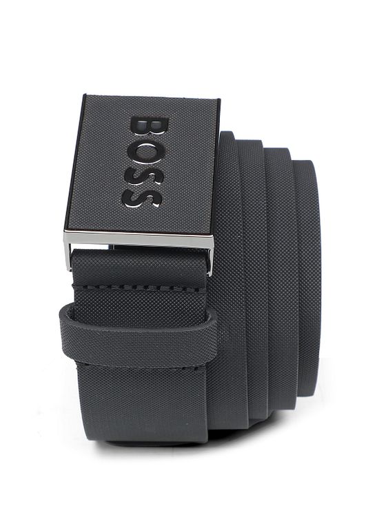 Boss Ikon-bælte i læder Boss Ikon-bælte i læder