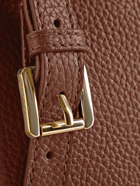 Lazarotti Bologna Leather Crossbody taška přes rameno kůže 25 cm