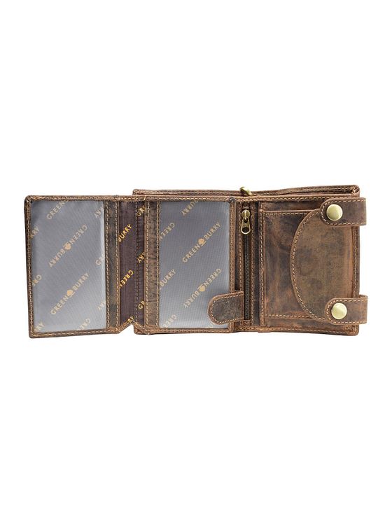 Greenburry Vintage indisk pung i læder 10 cm