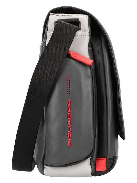 Piquadro Urban Messenger læder 36 cm rum til bærbar computer