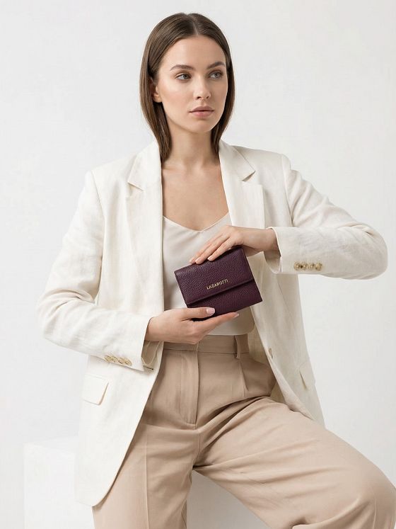 Lazarotti Bologna Leather Peněženka Kůže 12 cm