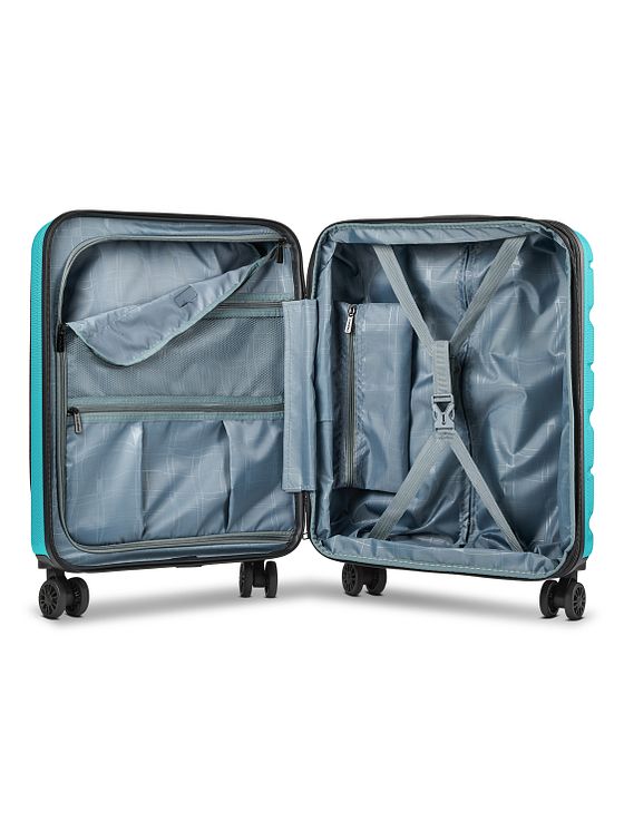 Franky Munich 4.0 4 ruedas Trolley de cabina 55 cm Compartimento para laptop Con fuelle expandible