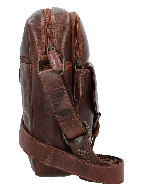 Greenburry Rugged Skuldertaske Læder 21 cm