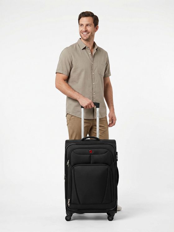 Wenger Beaumont 4 hjul Trolley M 67 cm med strækfold Wenger Beaumont 4 hjul Trolley M 67 cm med strækfold