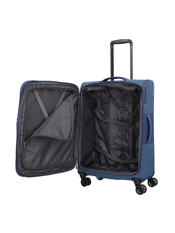 Travelite Corsiica 4 hjul Trolley M 67 cm med strækfold Travelite Corsiica 4 hjul Trolley M 67 cm med strækfold