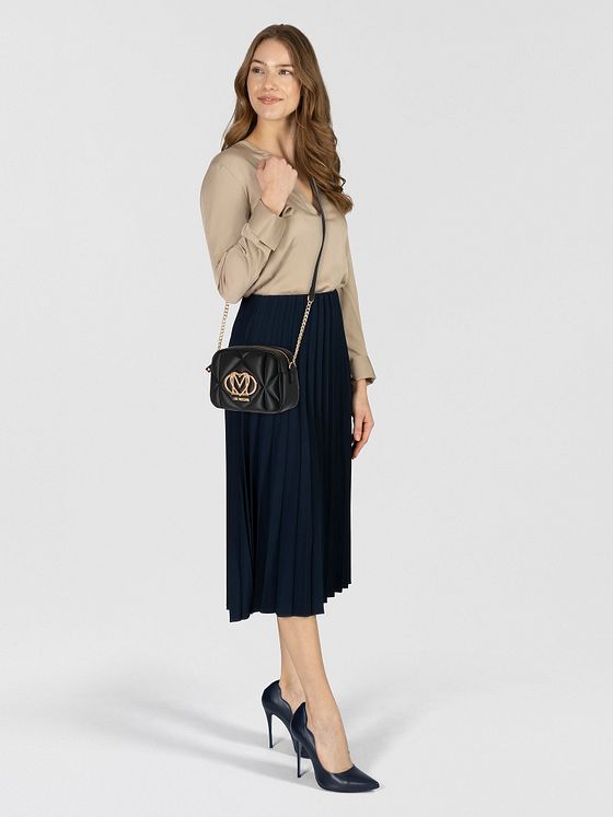 Love Moschino Embossed Olkalaukku 21 cm