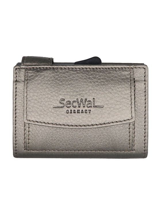 SecWal Pouzdro na kreditní karty RFID kožené 7 cm