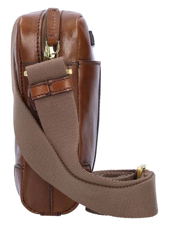 The Bridge Vespucci-skuldertaske i læder 16 cm