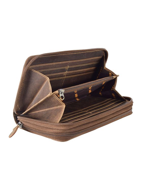 Greenburry Vintage pung i læder 20 cm