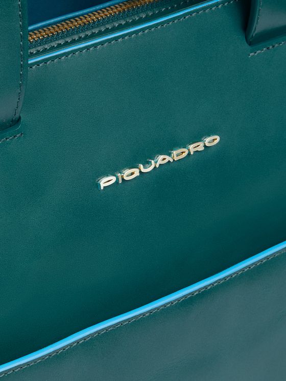 Piquadro Blue Square Shopper-taske Læder 40 cm Piquadro Blue Square Shopper-taske Læder 40 cm