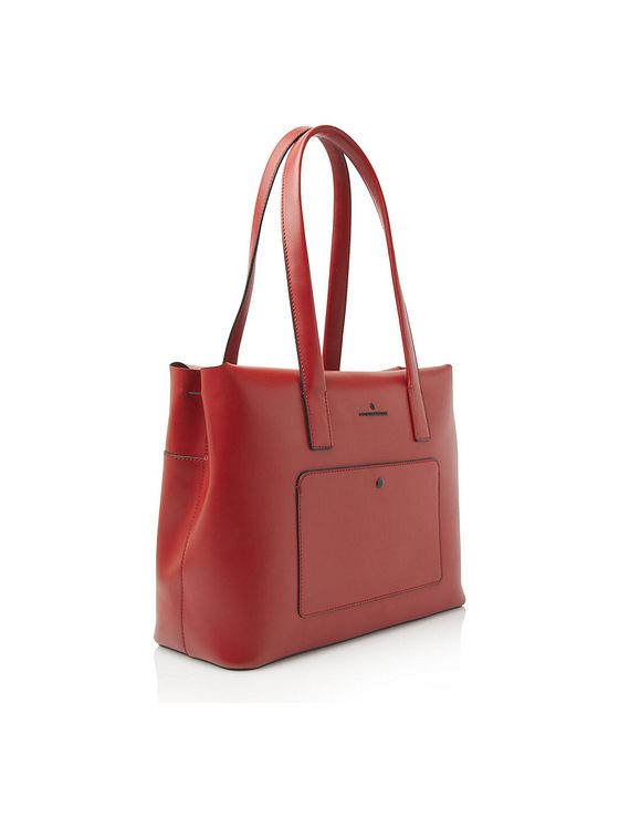 Castelijn & Beerens Dama Noor skuldertaske i læder 43 cm med rum til bærbar computer