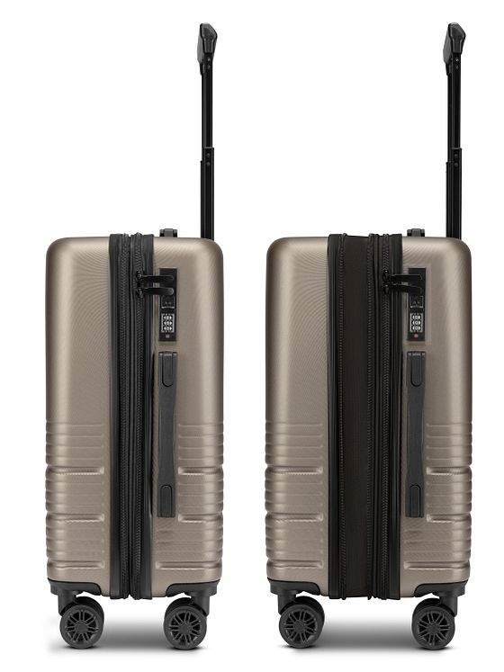 camel active Hanoi 4 hjul Kabinetrolley S 55 cm med strækfold