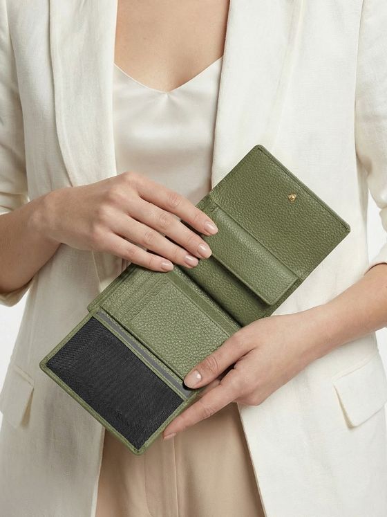 Lazarotti Bologna Leather Peněženka Kůže 12 cm