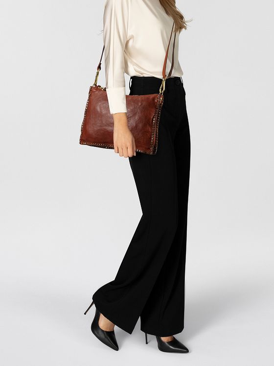 Campomaggi Eva Skuldertaske Læder 26 cm Campomaggi Eva Skuldertaske Læder 26 cm