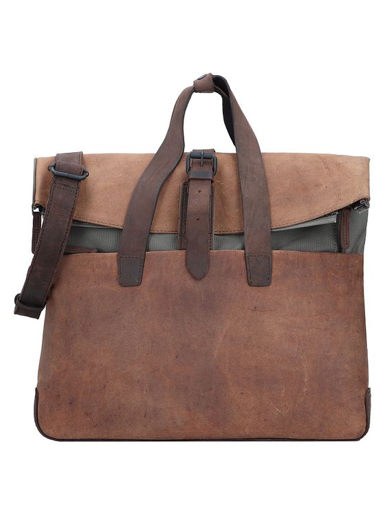 Harold's Twister dokumentmappe i læder 40 cm med rum til bærbar computer