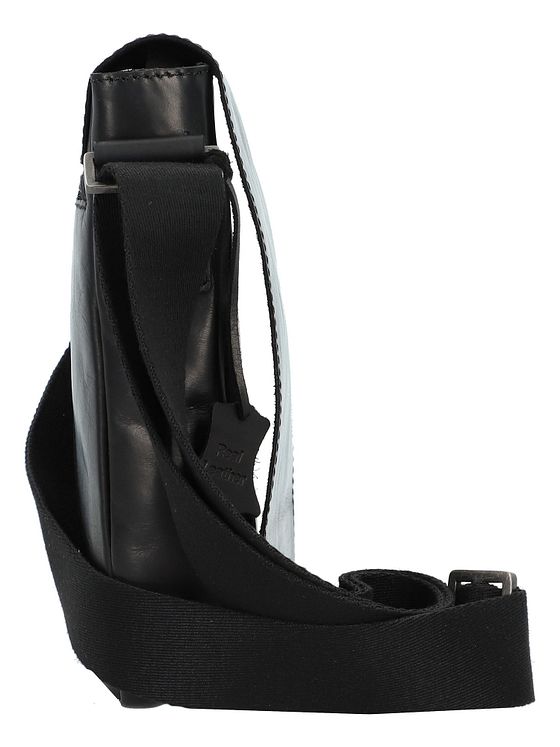 Greenburry Pure Black Skuldertaske Læder 22 cm