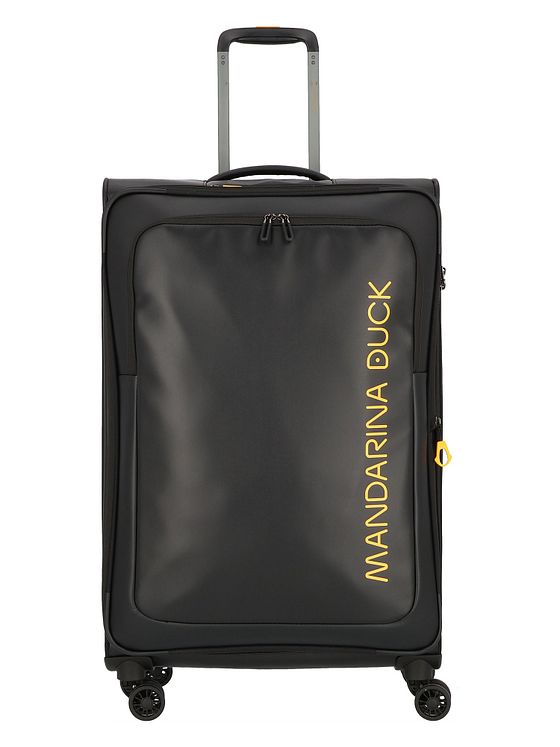 Mandarina Duck Eco Coated 4 hjul Trolley L 78 cm med strækfold