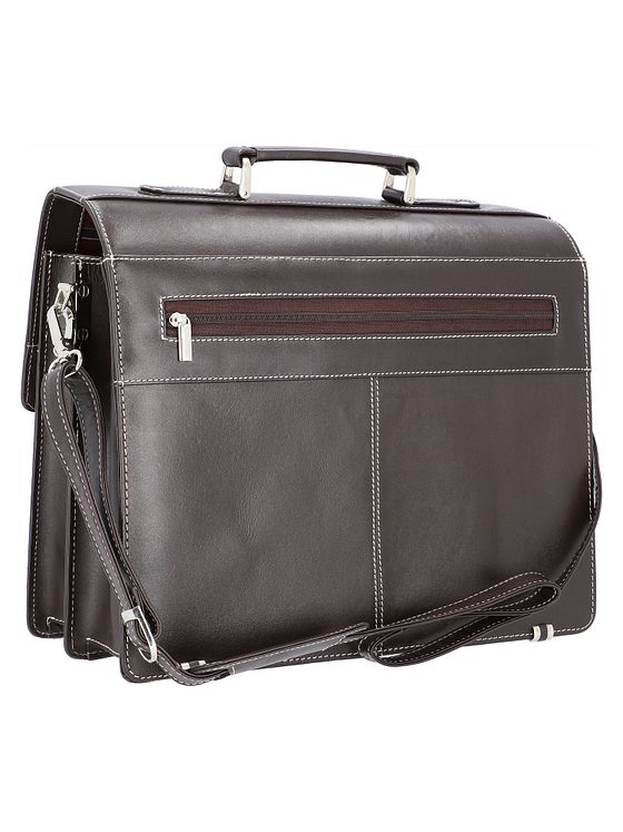 Alassio Monaco dokumentmappe læder 38 cm rum til bærbar computer