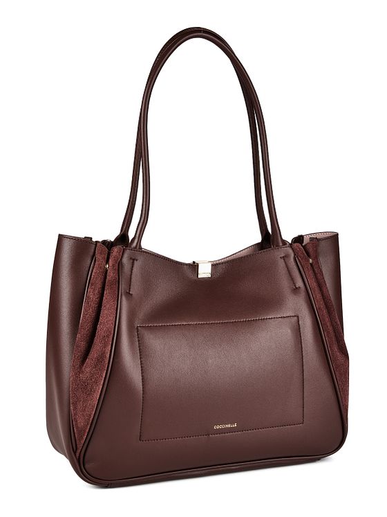Coccinelle Pansy Bolsa de hombro Piel natural 34 cm