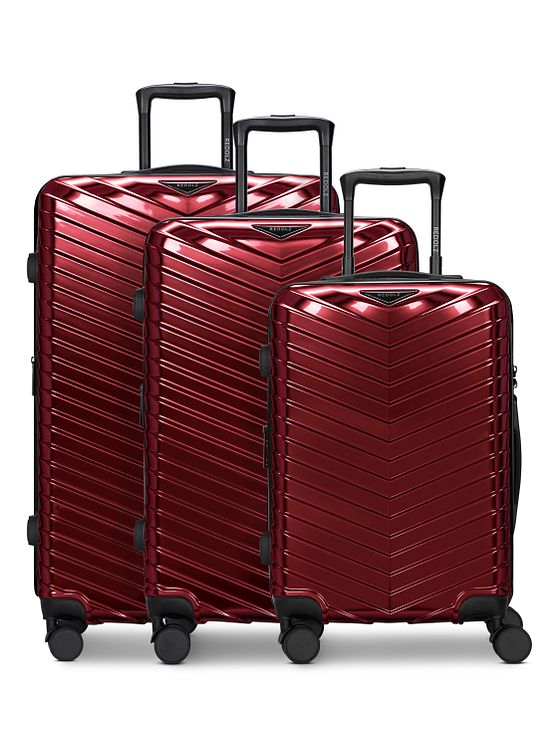 Redolz Essentials 18 4 kolečka Sada kufrů 3-dílný s roztažitelným záhybem