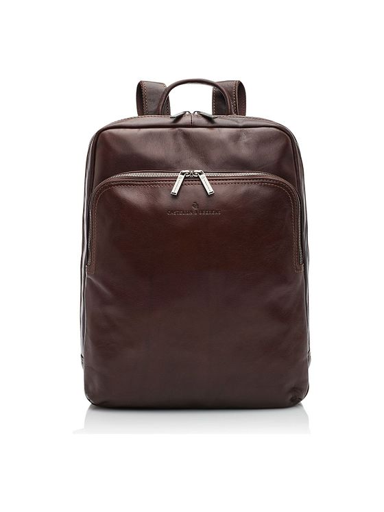 Castelijn & Beerens Firenze rygsæk RFID læder 41 cm laptoprum