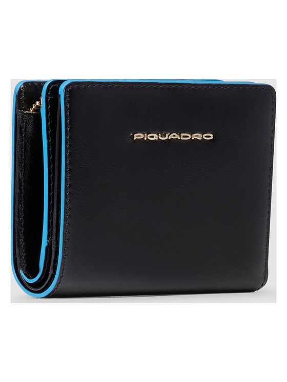 Piquadro Blue Square Pung RFID-beskyttelse Læder 11 cm