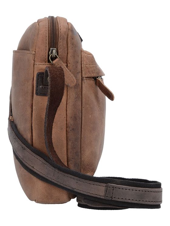 Harold's Antic skuldertaske i læder 22 cm