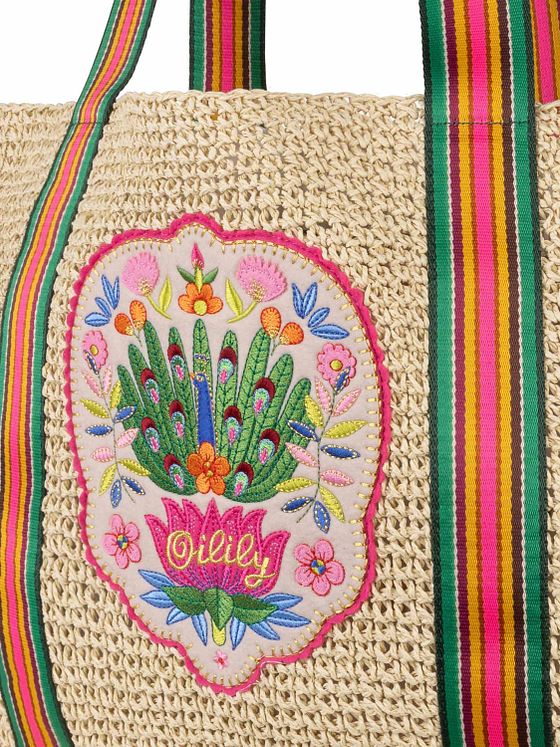 Oilily Straw Nákupní taška 49 cm