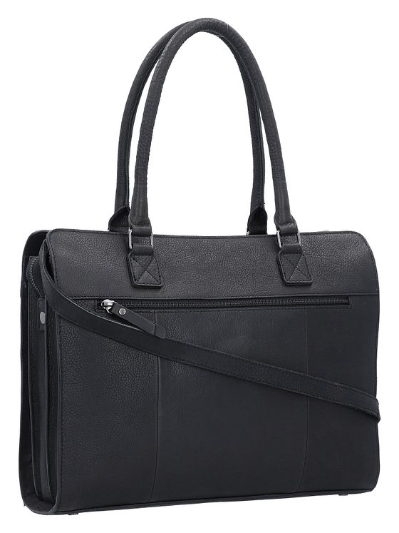 Burkely Antik Avery skuldertaske læder 35,5 cm rum til bærbar computer