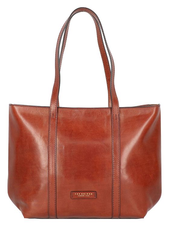 The Bridge Vittoria shopper-taske i læder 40 cm