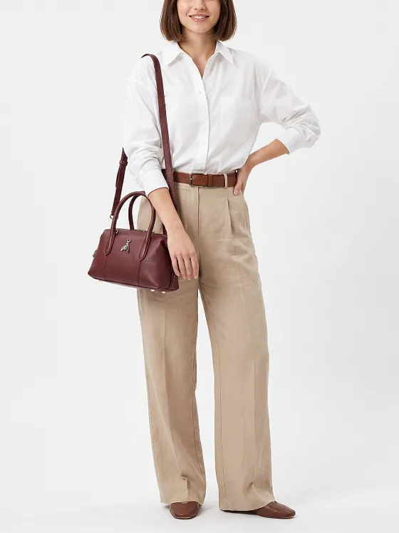 Patrizia Pepe Bolso Piel natural 22 cm Patrizia Pepe Bolso Piel natural 22 cm